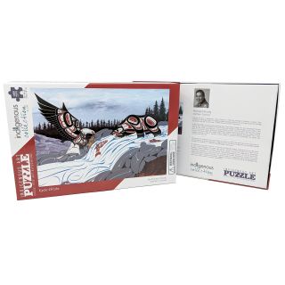 1,000 Piece Native Design Cycle Of Life Puzzle