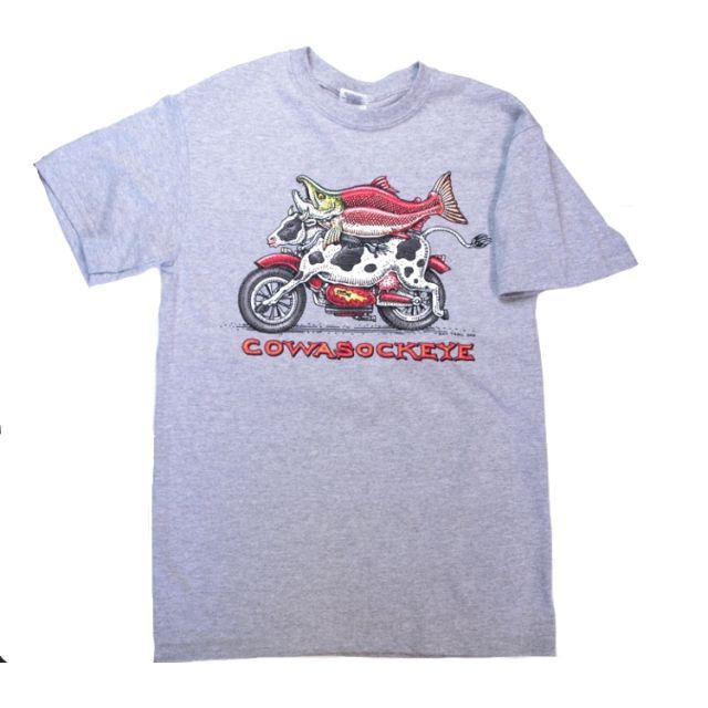 Cowasockeye T-Shirt - By Ray Troll