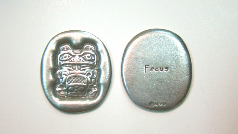 Pocket Spirit - Beaver (FOCUS) - by Beau Dick, Kwakwaka'wakw